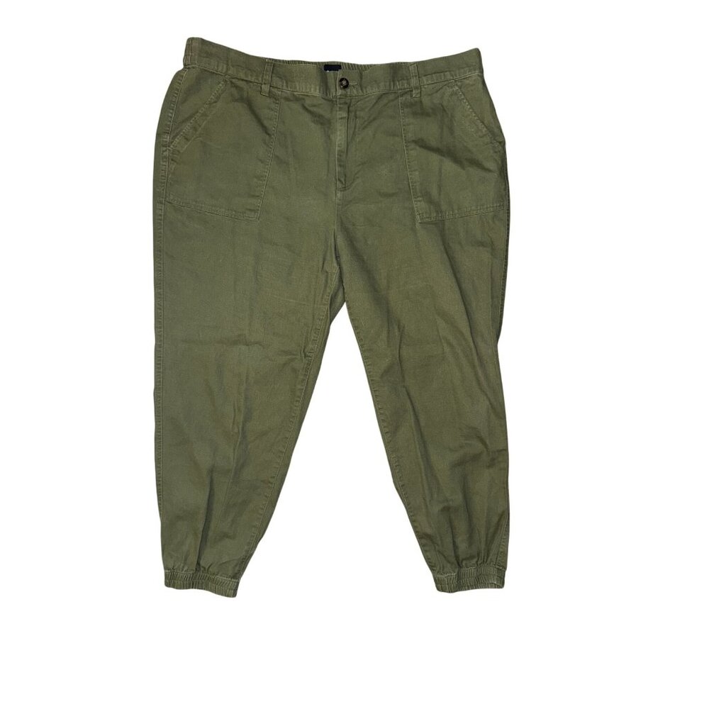 Gap Mens Green Cargo Jogger Pants Size XXL Cotton